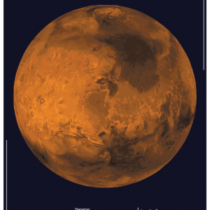 Mars - Info Poster - Print