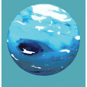 Neptune - Art Poster - Print