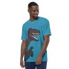 Velociraptor Large Print T-Shirt (Men's) - Image 2