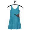 Velociraptor Large Print Skater Dress - Image 4