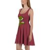 Tyrannosaurus Large Print Skater Dress - Image 5