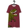 Tyrannosaurus Large Print T-Shirt Dress - Image 6