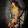 Triceratops Large Print T-shirt dress - Image 5
