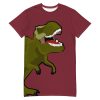 Tyrannosaurus Large Print T-Shirt Dress - Image 8