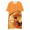 Sun Large Print T-shirt dress - Image 6