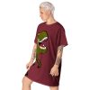 Tyrannosaurus Large Print T-Shirt Dress - Image 3