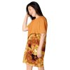 Sun Large Print T-shirt dress - Image 3