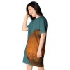Mars Large Print T-Shirt Dress - Image 9