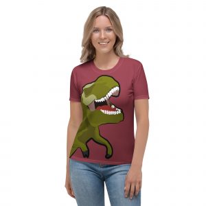 Tyrannosaurus Rex Large Print T-Shirt (women's)