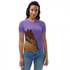 Stegosaurus Large Print T-Shirt (women's)