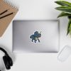 Triceratops Vinyl Sticker - Image 3