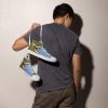 Dinosaur high top canvas shoes (mens) Carnivore Edition - Image 9