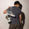 Dinosaur high top canvas shoes (men's) Herbivore Edition - Image 2