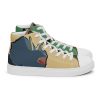 Dinosaur high top canvas shoes (men's) Herbivore Edition - Image 8
