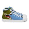 Dinosaur high top canvas shoes (womens) Carnivore Edition - Image 5