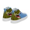 Dinosaur high top canvas shoes (womens) Carnivore Edition - Image 4