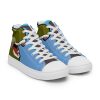 Dinosaur high top canvas shoes (womens) Carnivore Edition - Image 3