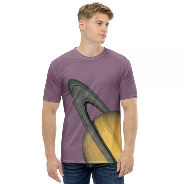 Saturn Large Print T-Shirt (Men's)