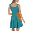 Mars Large Print Skater Dress - Image 4