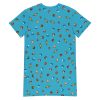 Planet Pattern T-shirt dress - Image 2