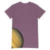 Saturn Large Print T-shirt dress - Image 3