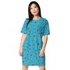 Planet Pattern T-shirt dress - Image 3
