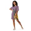 Saturn Large Print T-shirt dress - Image 4
