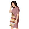 Jupiter Large Print T-shirt dress - Image 3