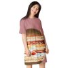 Jupiter Large Print T-shirt dress - Image 2
