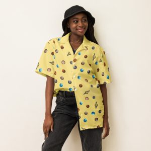Planets Pattern Shirt, Light (Unisex)
