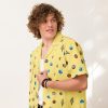 Planets Pattern Shirt, Light (Unisex) - Image 3