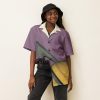 Saturn Large Print Button Shirt (Unisex) - Image 8