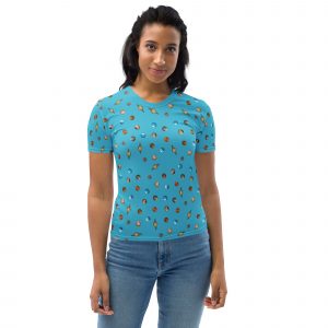 Planets Pattern T-shirt (Women's)