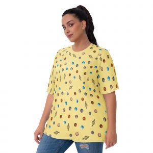 Planet Pattern T-Shirt (Women's)