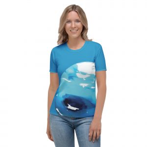 Neptune Large Print T-shirt (Women's)
