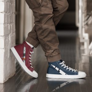 Space Race High top canvas shoes (men's)