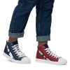 Space Race High top canvas shoes (men's) - Image 8