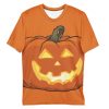 Pumpkin Large Print t-shirt (Men's) - Image 7
