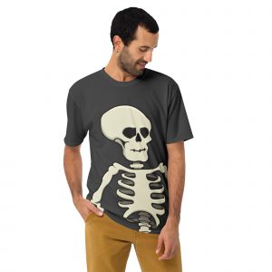 Skeleton Large Print t-shirt (Men's)
