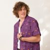 Halloween Pattern Button Shirt (Unisex) - Image 5