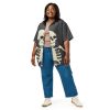 Skeleton Large Print button shirt (unisex) - Image 6