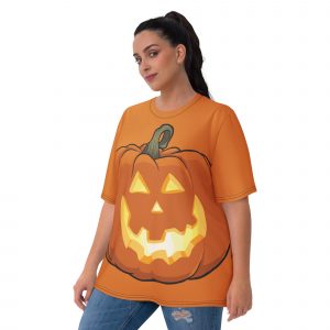Pumpkin Large Print T-shirt (women's)