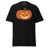 Pumpkin Minimalist T-Shirt (Unisex) - Image 3