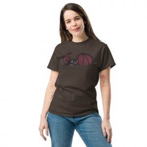 Bat Minimalist T Shirt (Unisex)