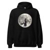 Moon Witch Minimalist Unisex Hoodie - Image 2