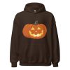 Pumpkin Minimal Hoody (Unisex) - Image 4