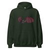 Bat Minimalist Hoodie (Unisex) - Image 6