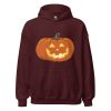 Pumpkin Minimal Hoody (Unisex) - Image 3