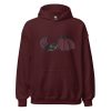 Bat Minimalist Hoodie (Unisex) - Image 4