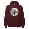 Moon Witch Minimalist Unisex Hoodie - Image 4